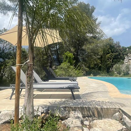 La Villa Des Carriers- Maison Avec Piscine Proche Mer Roquefort Les Pins Ngoại thất bức ảnh