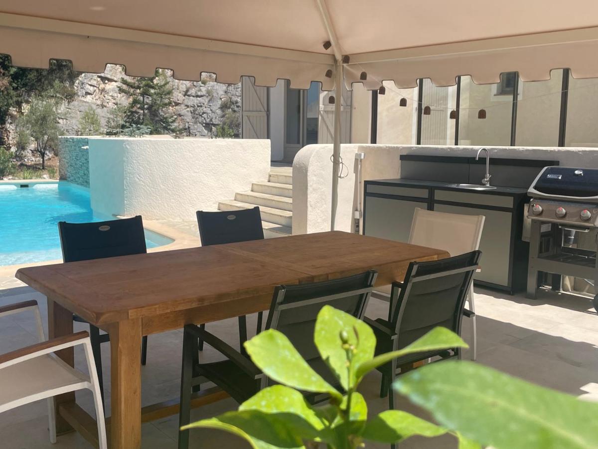 La Villa Des Carriers- Maison Avec Piscine Proche Mer Roquefort Les Pins Ngoại thất bức ảnh