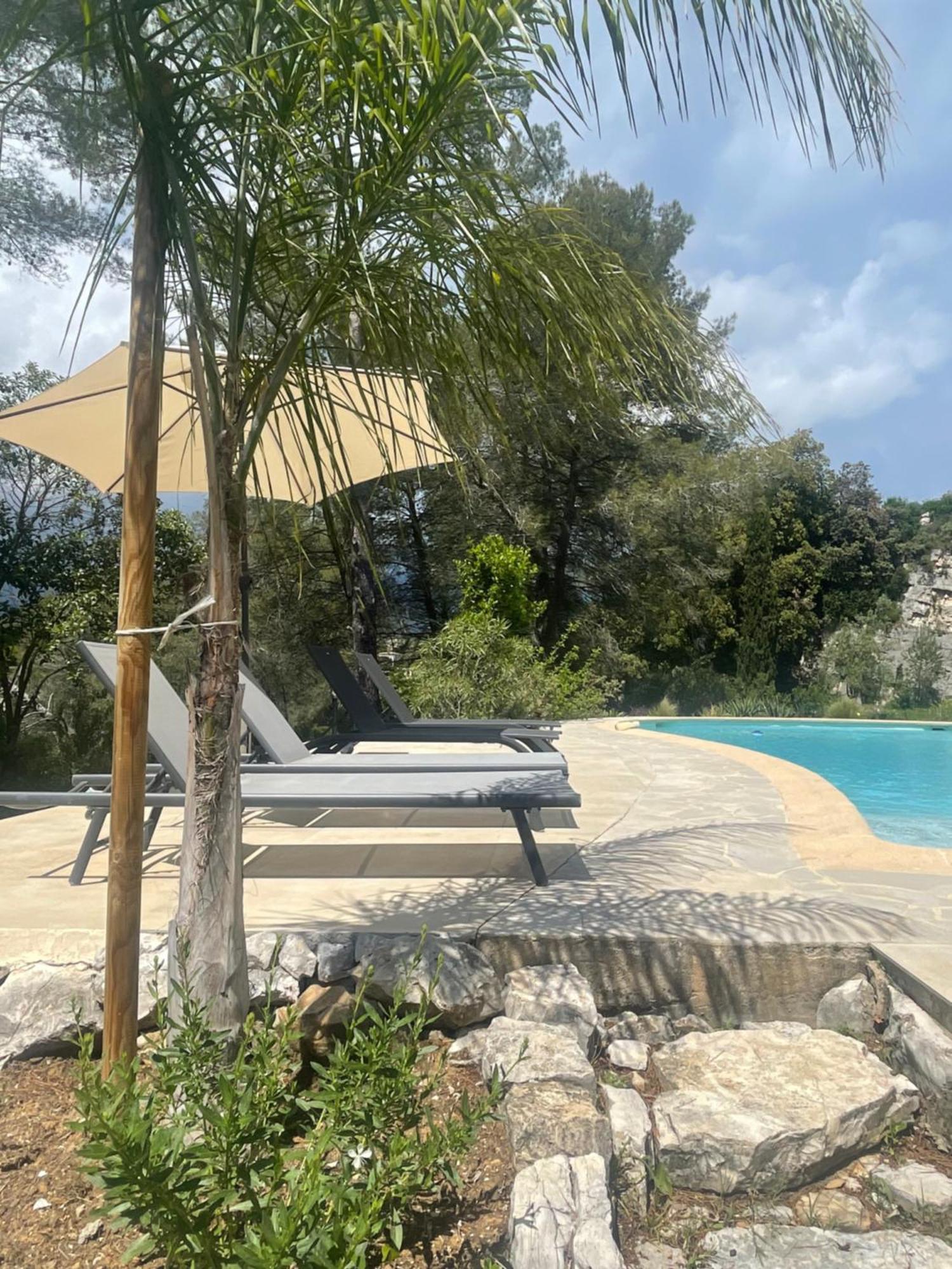 La Villa Des Carriers- Maison Avec Piscine Proche Mer Roquefort Les Pins Ngoại thất bức ảnh