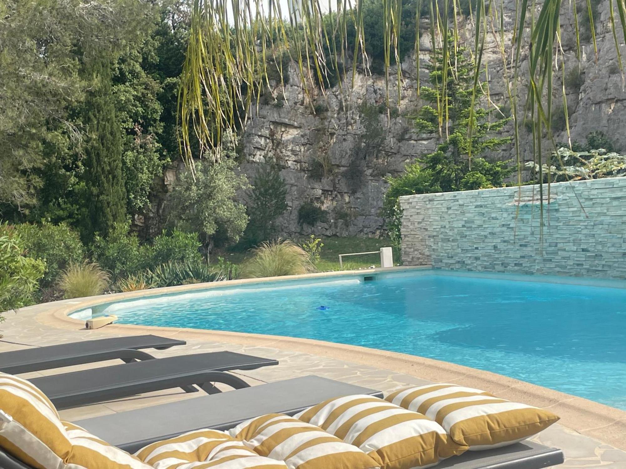 La Villa Des Carriers- Maison Avec Piscine Proche Mer Roquefort Les Pins Ngoại thất bức ảnh