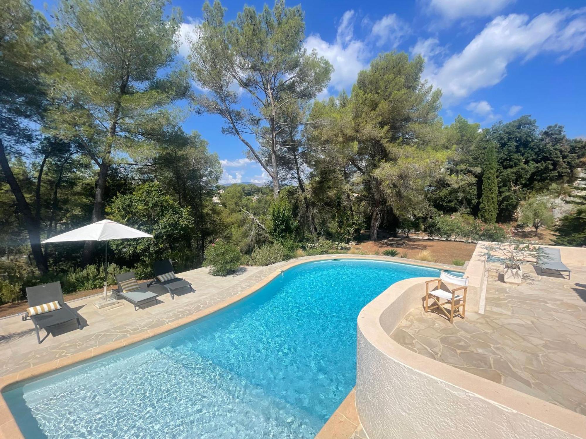 La Villa Des Carriers- Maison Avec Piscine Proche Mer Roquefort Les Pins Ngoại thất bức ảnh