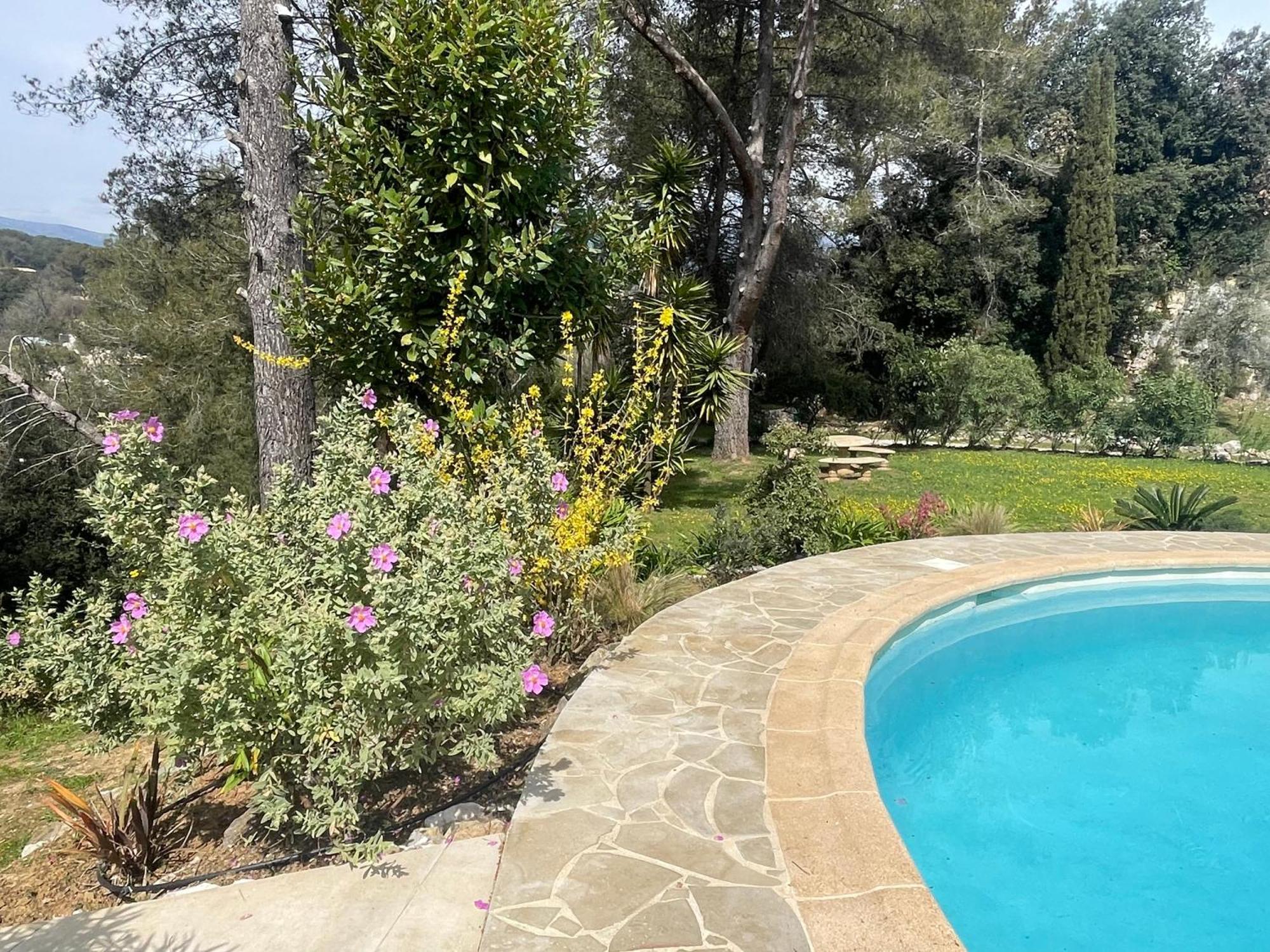 La Villa Des Carriers- Maison Avec Piscine Proche Mer Roquefort Les Pins Ngoại thất bức ảnh