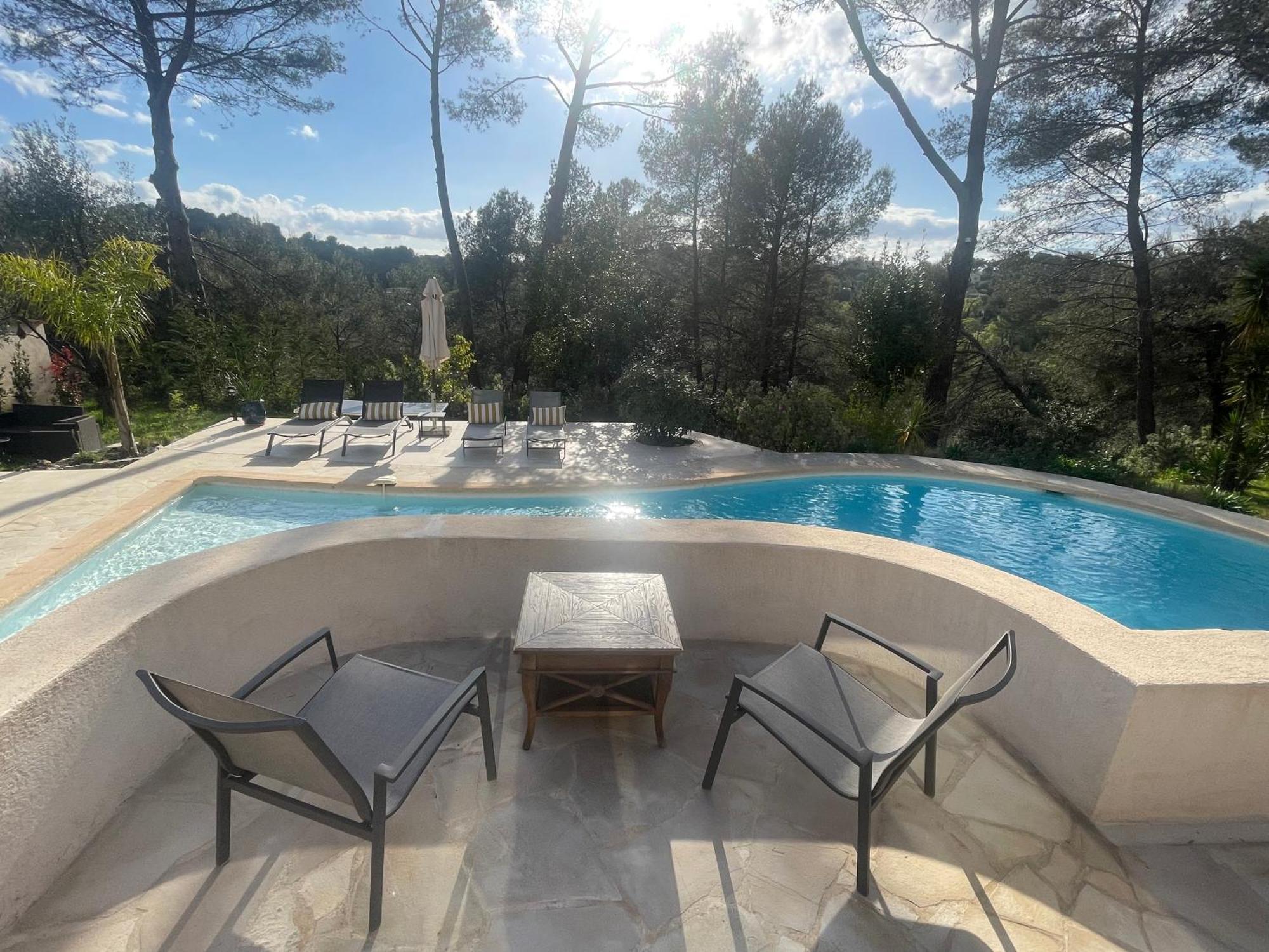 La Villa Des Carriers- Maison Avec Piscine Proche Mer Roquefort Les Pins Ngoại thất bức ảnh