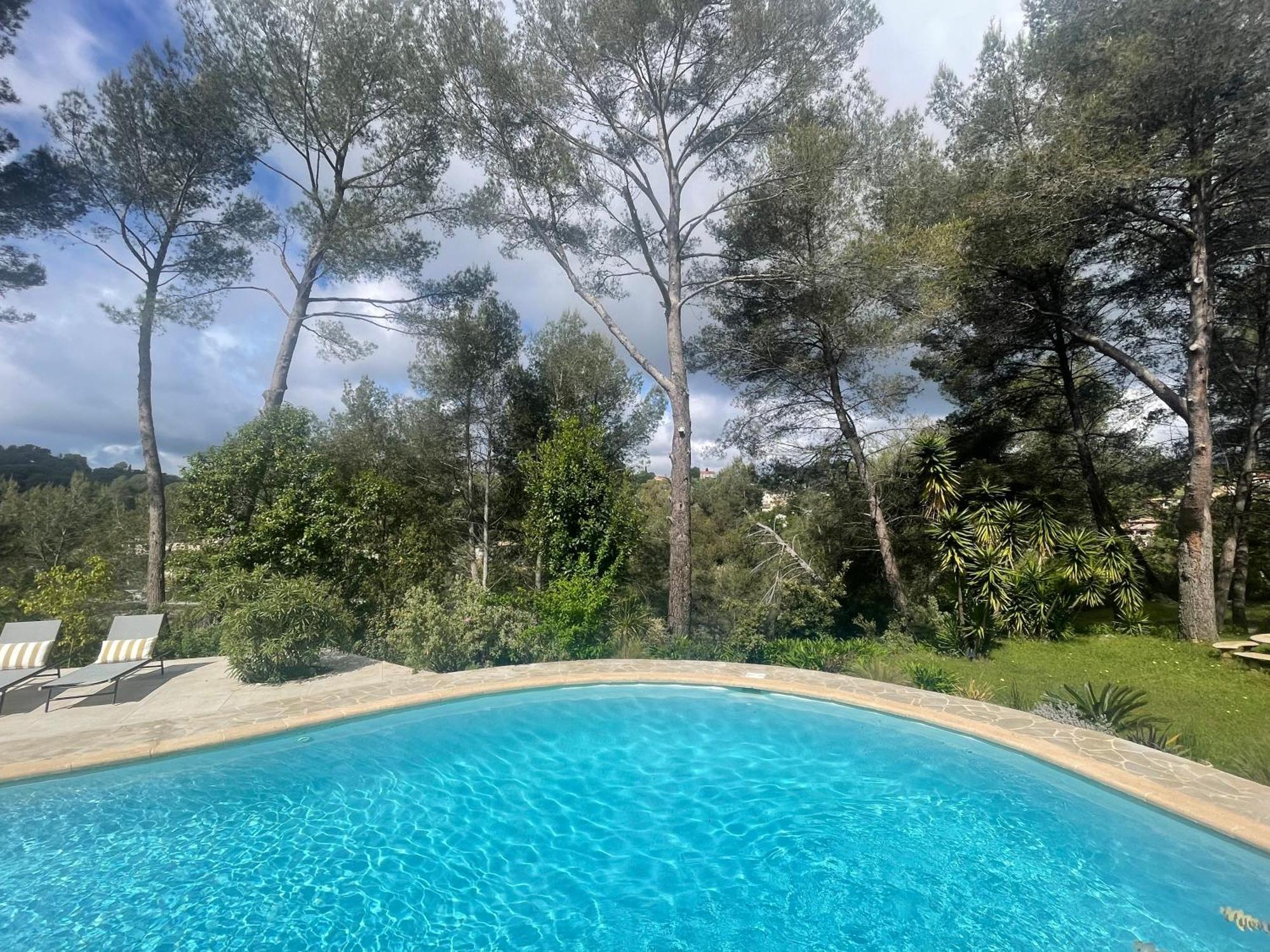 La Villa Des Carriers- Maison Avec Piscine Proche Mer Roquefort Les Pins Ngoại thất bức ảnh